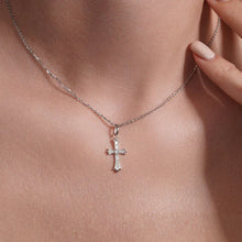 Load image into Gallery viewer, Lhpp0003 Sterling Silver Cz Cross