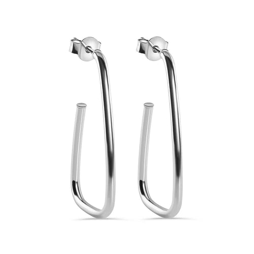 Lhe00045 Sterling Silver Hoop Earring