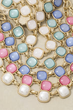Load image into Gallery viewer, Lhn06529 Fashion Necklace Resin Stone Assorted Colors
