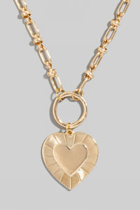 Lhn9083 Fashion Necklace Heart Charm