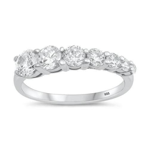 Lhr1027019 Sterling Silver Cz Ring