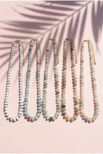 Load image into Gallery viewer, Lhn1207 Fashion Semi Precious Stone Beaded Necklace 5 Assorted Colors