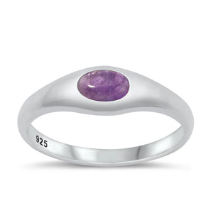 Lhr1317089 Sterling Silver Ring Larimar Stone ,Amethyst,Moon stone ,Tiger Eye