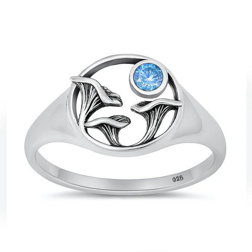 Lhr1318199 Sterling Silver Ring Mushroom Flowers Lab Opal Stone