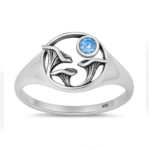 Lhr1318199 Sterling Silver Ring Mushroom Flowers Lab Opal Stone