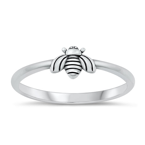 Lhr1450919 Sterling Silver Ring Bee