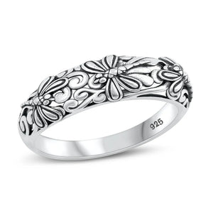 Lhr1455669 Sterling Silver Dragonfly Ring