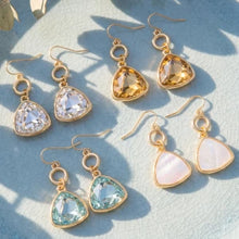 Load image into Gallery viewer, Lhe12059 Fashion Drop Assorted Color Earring Blue/Clear/Champagne /Shell