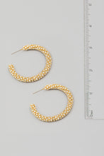 Load image into Gallery viewer, Lhe92177 Fashion Hoop Earring Rhinestones