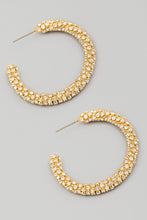 Load image into Gallery viewer, Lhe92177 Fashion Hoop Earring Rhinestones