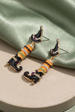 Load image into Gallery viewer, Lhe30129 Bring in HALLOWEEN Fashion Earring Witches Hat &amp; Shoe