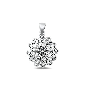 Lhp3491619 Sterling Silver Flower Plus Chain