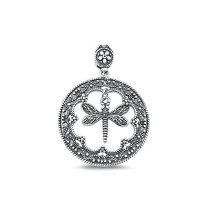 Lhp34921499 Sterling Silver Dragon Pendant  Plus Chain