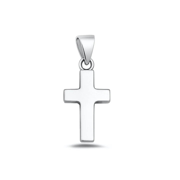Lhp3494309 Sterling Silver Plain Cross 18-20'' chain