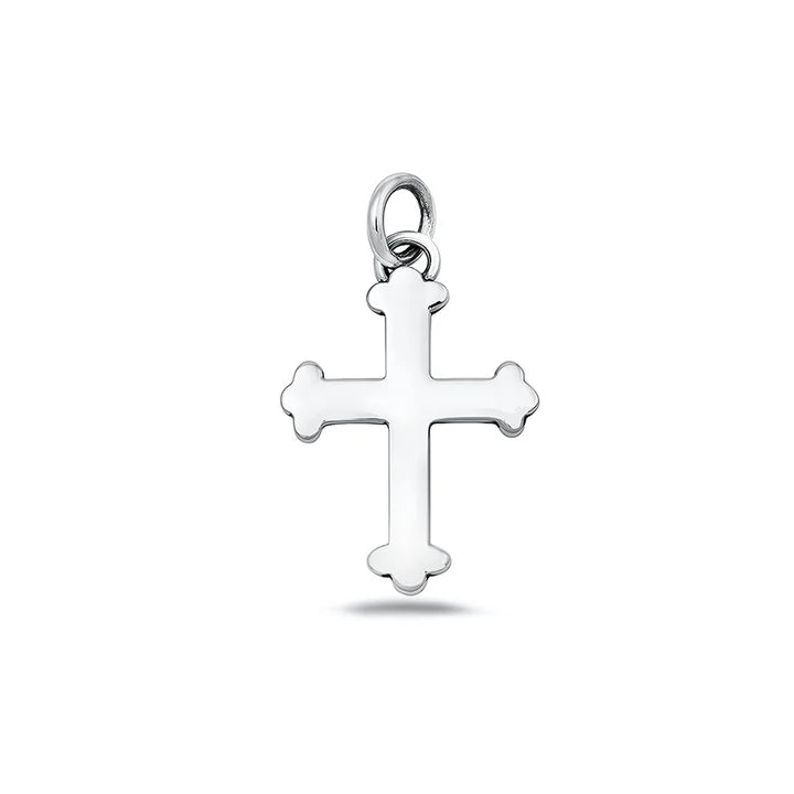 Lhp3494669 Sterling Silver Plain Cross + Chain