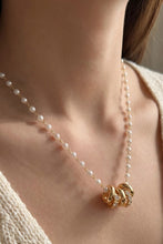 Load image into Gallery viewer, Lhn3669 Fashion Necklace Pearl Chain &amp; Charms