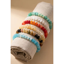 Load image into Gallery viewer, Lhb12849 Semi Precious Beaded Stone Bracelet Assorted Colors
