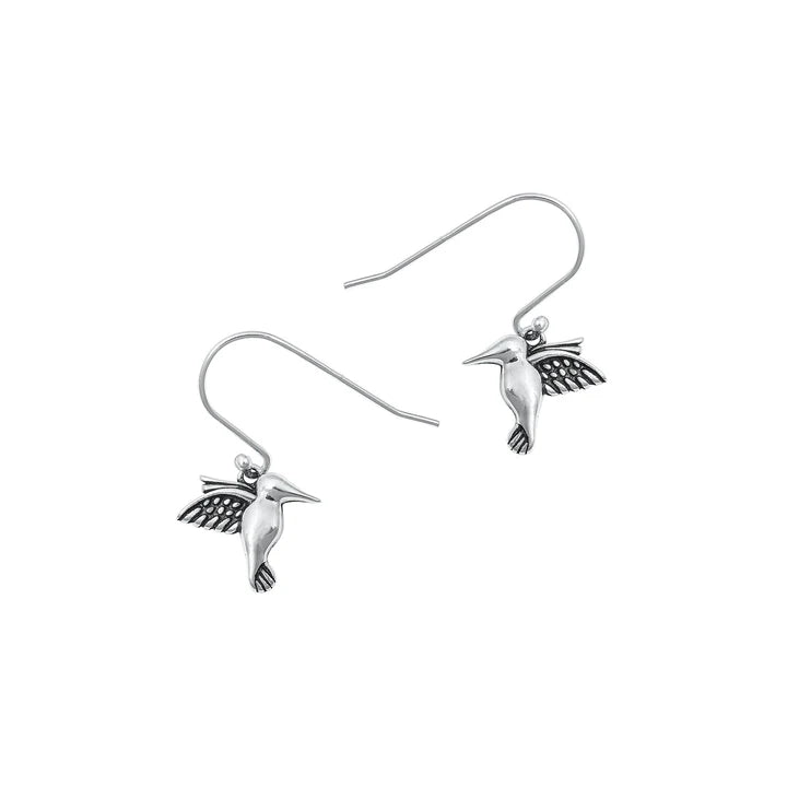 Lhe4419429 Sterling Silver Hummingbird Earring