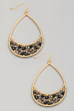 Load image into Gallery viewer, Lhe94558 Fashion Earring Beaded Hoop