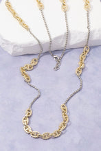 Load image into Gallery viewer, Lhn487329 Fashion Two Tone Necklace