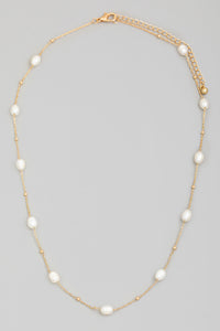 Lhn94352 Fashion Necklace Pearl Beaded