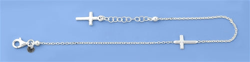 Lhb5383419 Sterling Silver Cross Bracelet