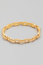 Load image into Gallery viewer, Lhb6169 Fashion Bracelet Link Gold Cz stones