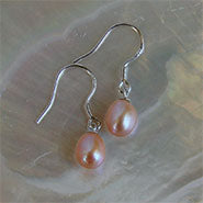 Load image into Gallery viewer, Lhe0209 Sterling Silver Earring Pearl Drop White 6 Colors *minimum 4 colors