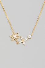 Load image into Gallery viewer, Lhn72819G Fashion Necklace Flowers Gold &amp; Silver