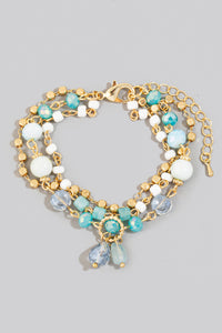 Lhb97672 Fashion Bracelet Multi Strand Mint 4Available Colors