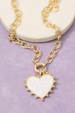 Load image into Gallery viewer, Lhn80869 Fashion Heart Necklace