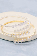 Load image into Gallery viewer, Lhb842399 Fashion Bangle Square Cz Stone Bracelet Gold &amp; Silver