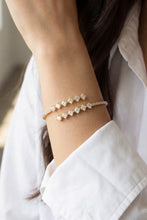 Load image into Gallery viewer, Lhb842399 Fashion Bangle Square Cz Stone Bracelet Gold &amp; Silver