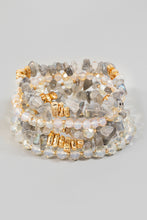 Load image into Gallery viewer, Lhb94893 Fashion Bracelet Multi Beaded Chips 5 Available Colors