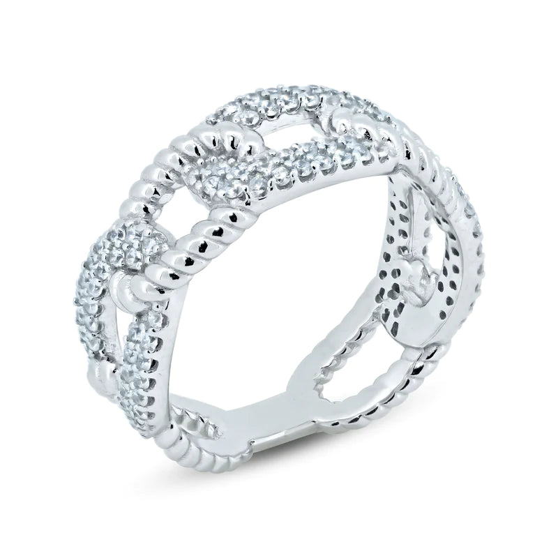 Lhr900370 Sterling Silver Ring Link