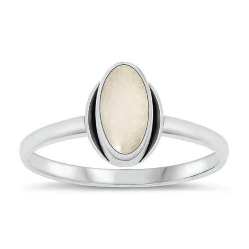 Lhr9131685 Sterling Silver Ring Real Moonstone Oval Shape