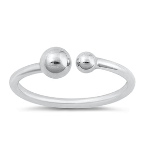 Lhr9145145 Sterling Silver Ring Plain Ball