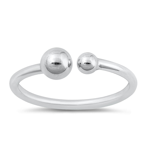 Lhr9145145 Sterling Silver Ring Plain Ball