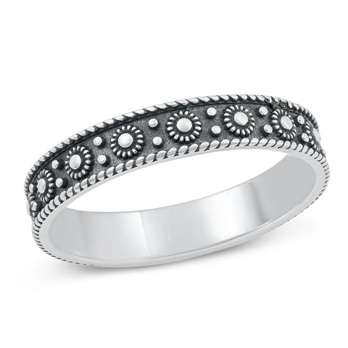 Lhr9145301 Sterling Silver Ring Bali Style