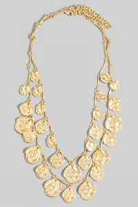 Lhn92129 Fashion Necklace Multi Disk