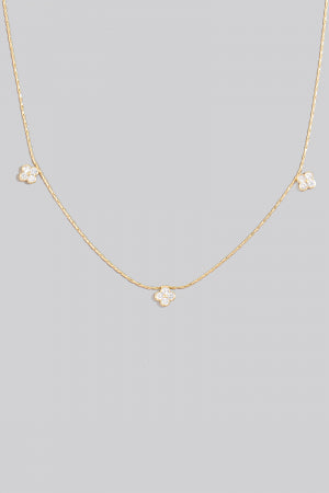 Lhn9246 Fashion Necklace Delicate Chain & Clover