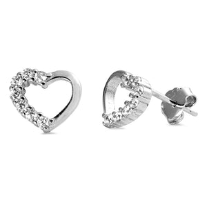 Lhe9411140 Sterling Silver Heart Earring Small