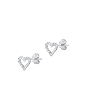 Lhe9411529 Sterling Silver Heart Earring Small