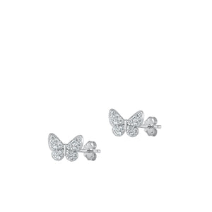 lh9411710 Sterling Silver Butterfly Earring