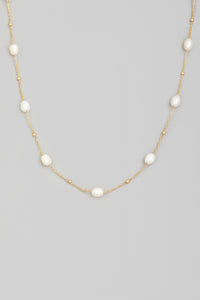 Lhn94352 Fashion Necklace Pearl Beaded