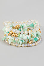 Load image into Gallery viewer, Lhb94893 Fashion Bracelet Multi Beaded Chips 5 Available Colors