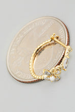 Load image into Gallery viewer, Lhe96883 Fashion Hoop Earring Rhinestones