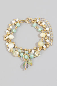 Lhb97672 Fashion Bracelet Multi Strand Mint 4Available Colors