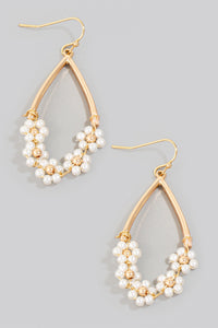 Lhe991533 Fashion Earring Drop Flowers