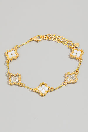 Lhb98156 Fashion Clover Bracelet